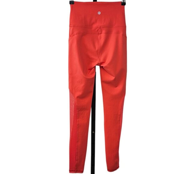 Lululemon Mastered Motion High-Rise Tight 28" Thermal Red, Everlux, Size 4 - Picture 3 of 10